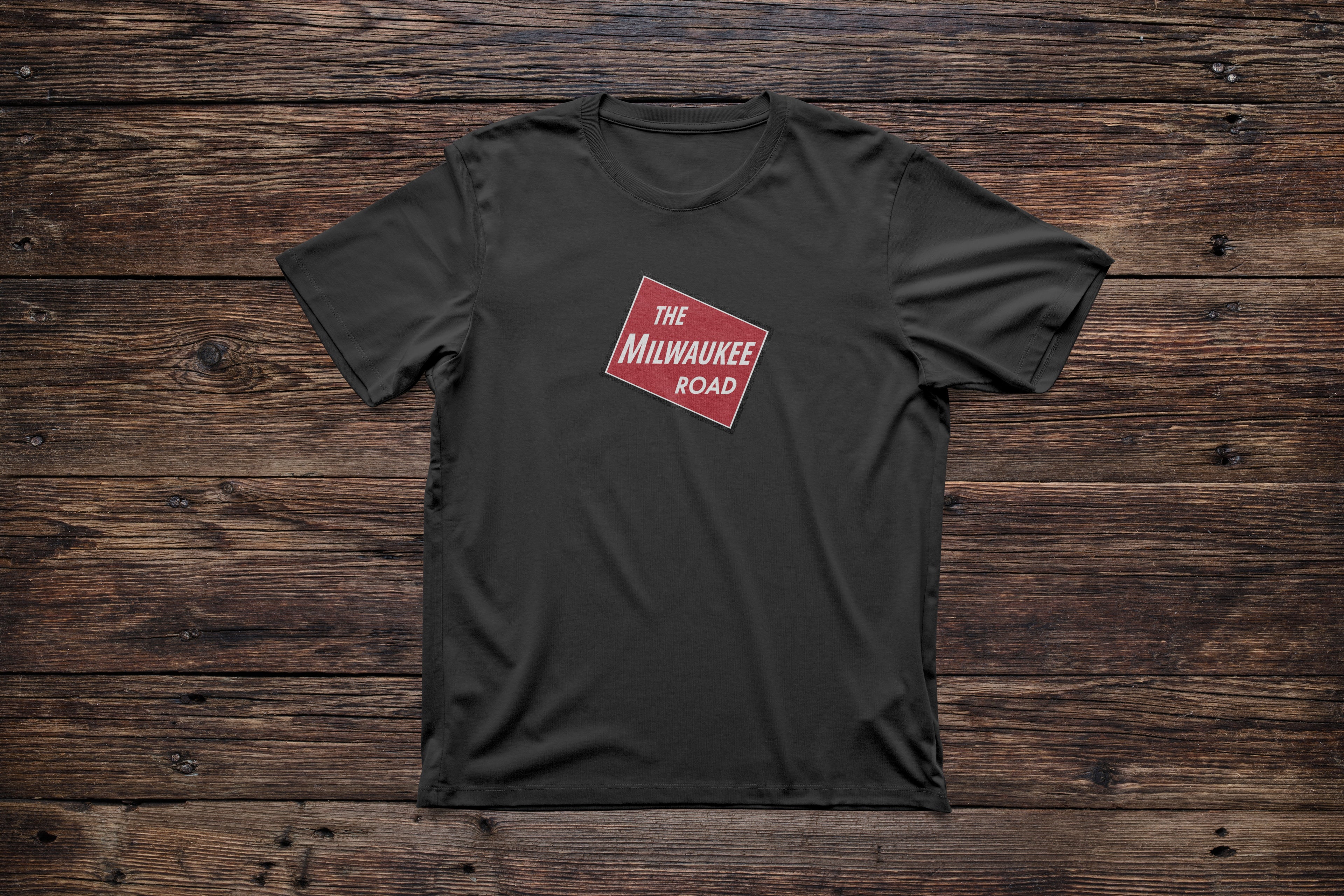 Milwaukee Road Railroad Logo T-Shirt – Railroad Enthusiast