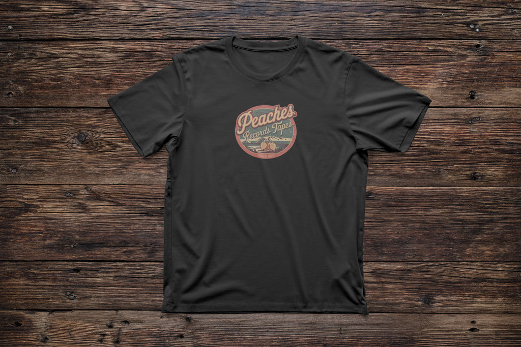 Peaches Records & Tapes Unisex T-Shirt - Comfortable DTG Printing Fit