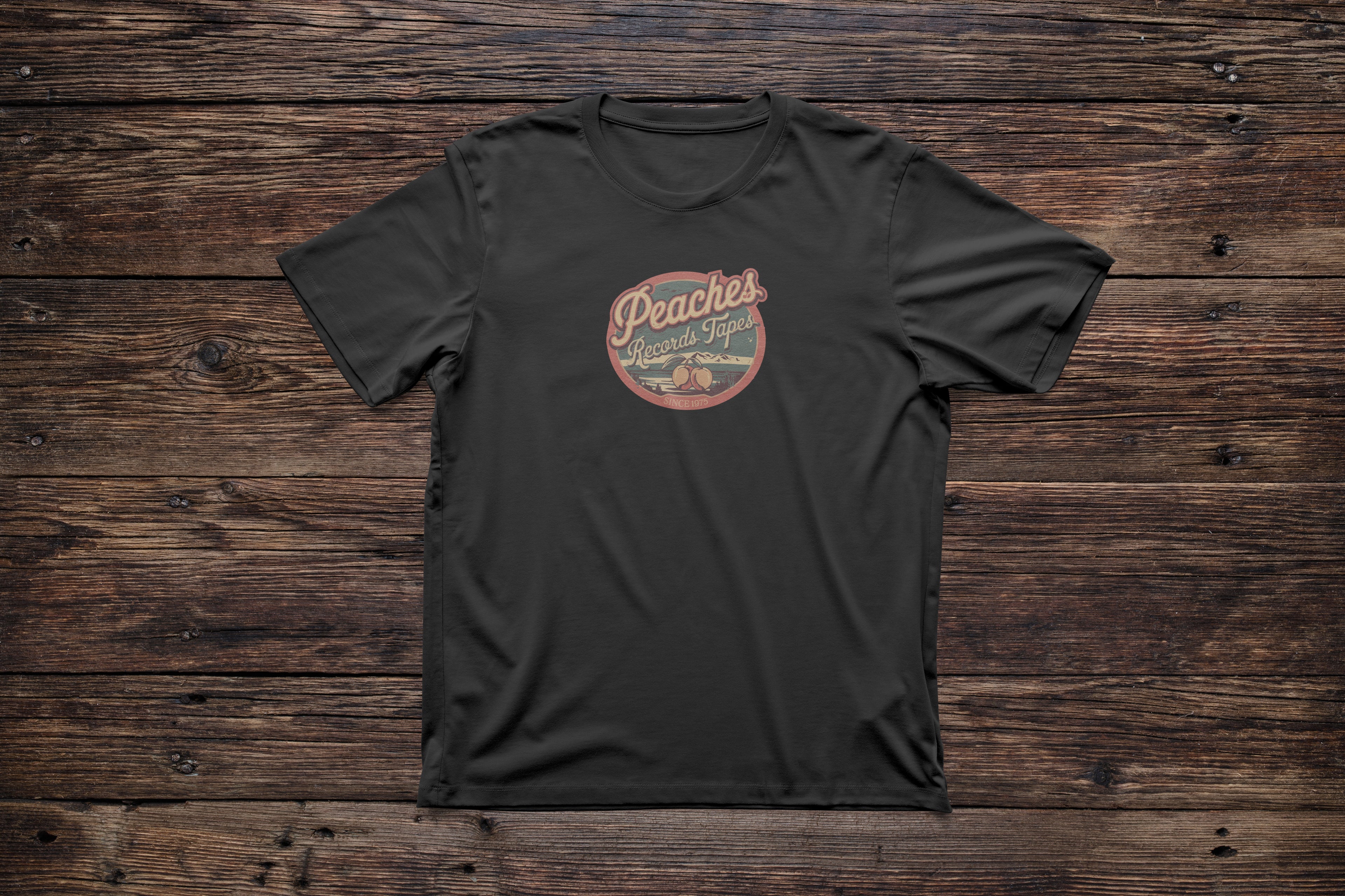 Peaches Records & Tapes Unisex T-Shirt - Comfortable DTG Printing Fit